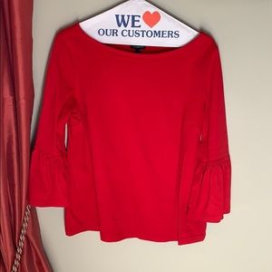 Talbots red top
